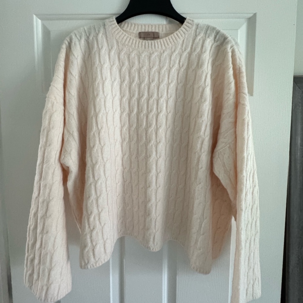 H&M Premium Selection Blush Pink Sweater